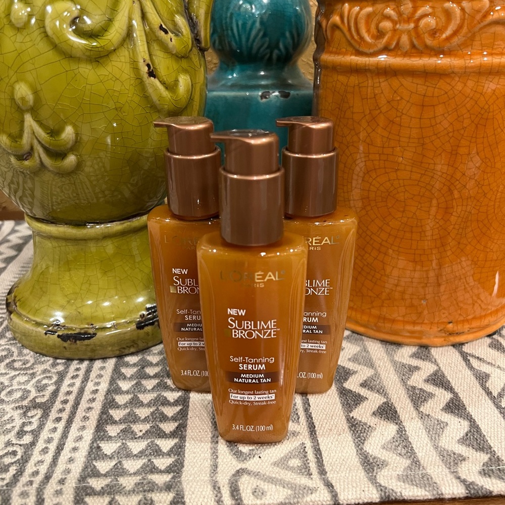 3 pack! L’Oréal Sublime Bronze Self-Tanning Serum *DISCONTINUED ITEM*